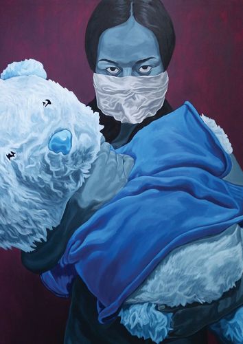 “Үл тайлагдах зангилаа” уран бүтээлийн үзэсгэлэнд саатаарай